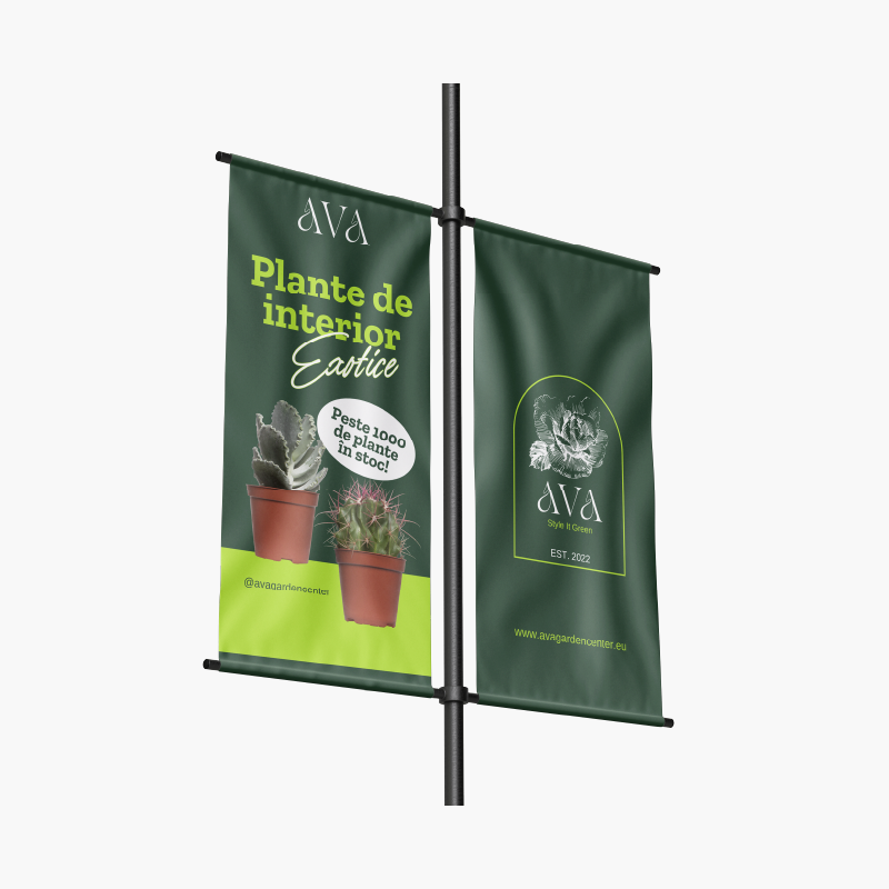 banner blockout personalizat
