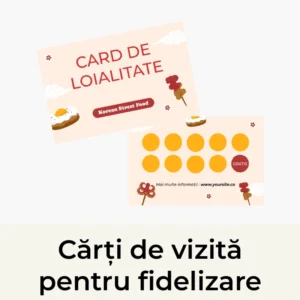 creare carti de vizita online gratis cărți de vizită pentru fidelizare
