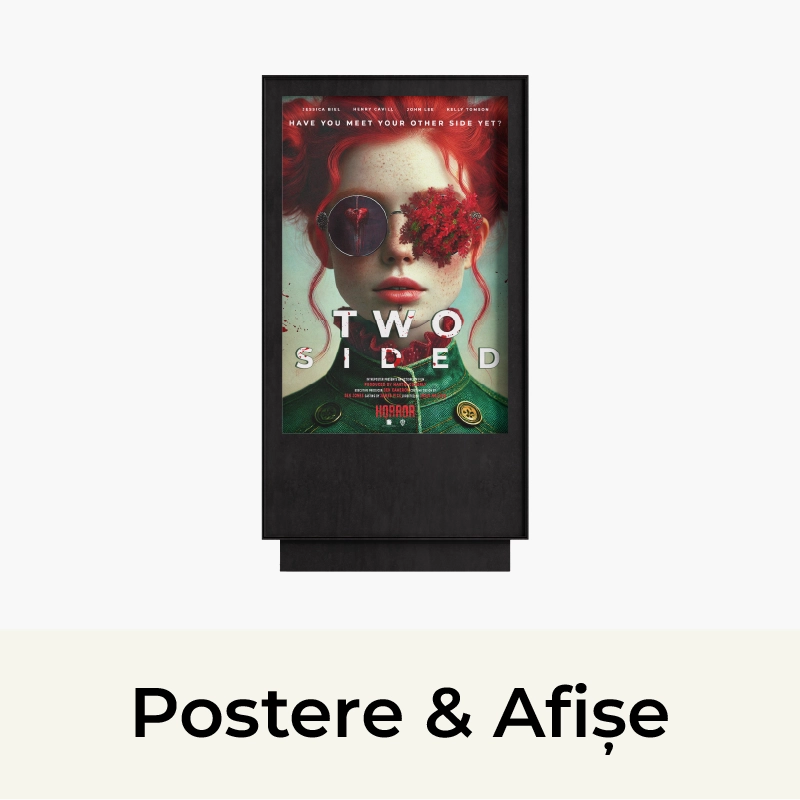 Design postere și afișe pentru promovare vizuală