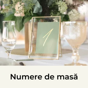 numere de masă personalizate