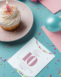 invitatii botez fete personalizate