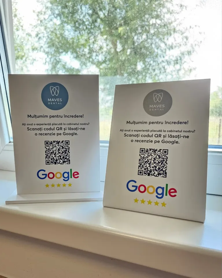 dimensiuni suport qr code a6